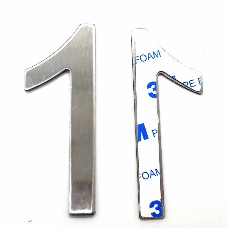 High Quality Stainless Steel Outdoor Metal House Number Plate Door Number Plate