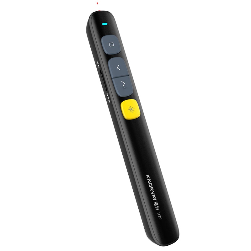 Test N29 Spotlight presentation Remote with dual laser on any screen  Rechargeable wireless presenter with red or green laser