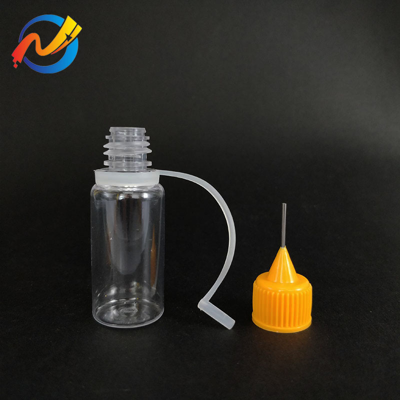 E Cig Eliquid 15 мл выдавливаемая черная игла наконечник E-liquid капельница бутылка