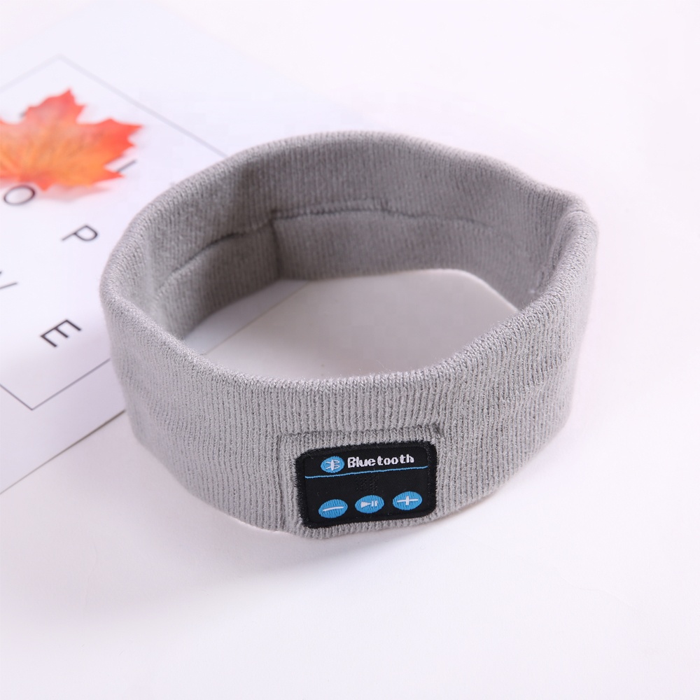 Уличные беспроводные Bluetooth музыкальные наушники, модная женская спортивная повязка на голову, защита от пота, держатель для волос