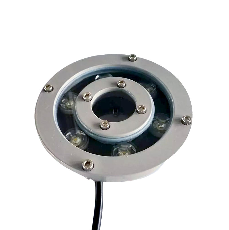 304 Stainless Steel Ip68 6w Led Underwater Light Pool Lighting For Fountain