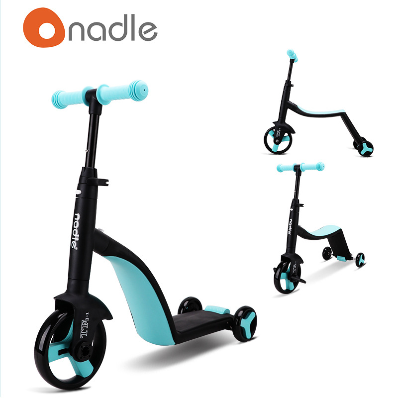 2020 оптовая продажа оптом Nadle Детский самокат 3 в 1 для 3-х колесный Nadle детская машинка для ездоков дешевые дети скутер, способный преодолевать Броды для продажи