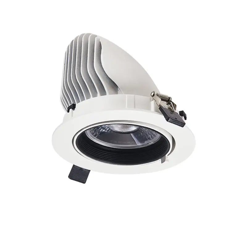 LED Downlight Fixtures 10W 20W 30W Zoomable LED Recessed Spotlight Adjustable Recessed Ceiling Light