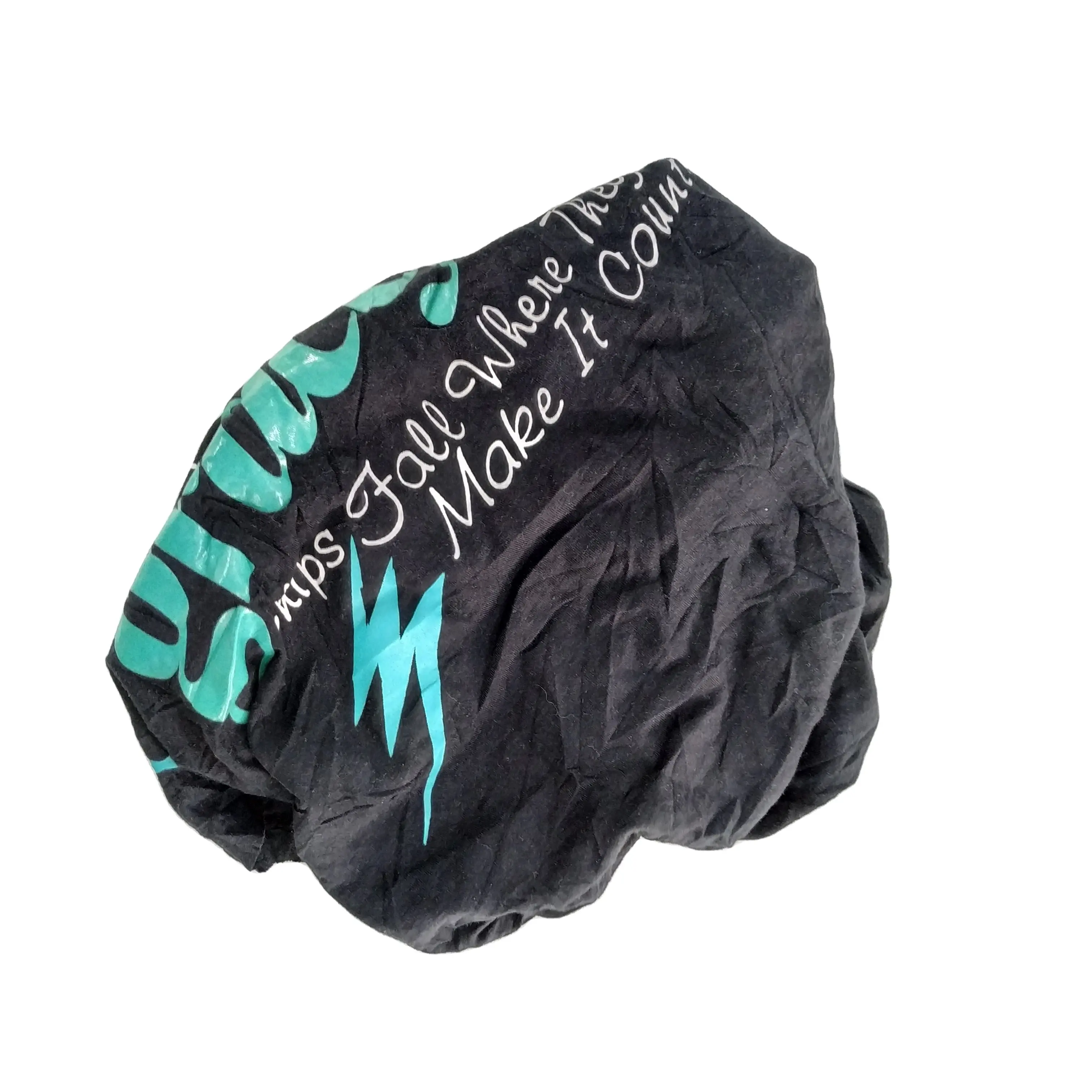 Manual cut garment scraps recycled dark color printed t shirt rags industrial wiping rags