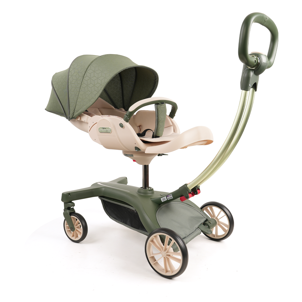 Lightweight pushchair two-way Baobaohao prams Aluminium alloy High View Baby Pram as Cribs and Diaper tables 3 in 1