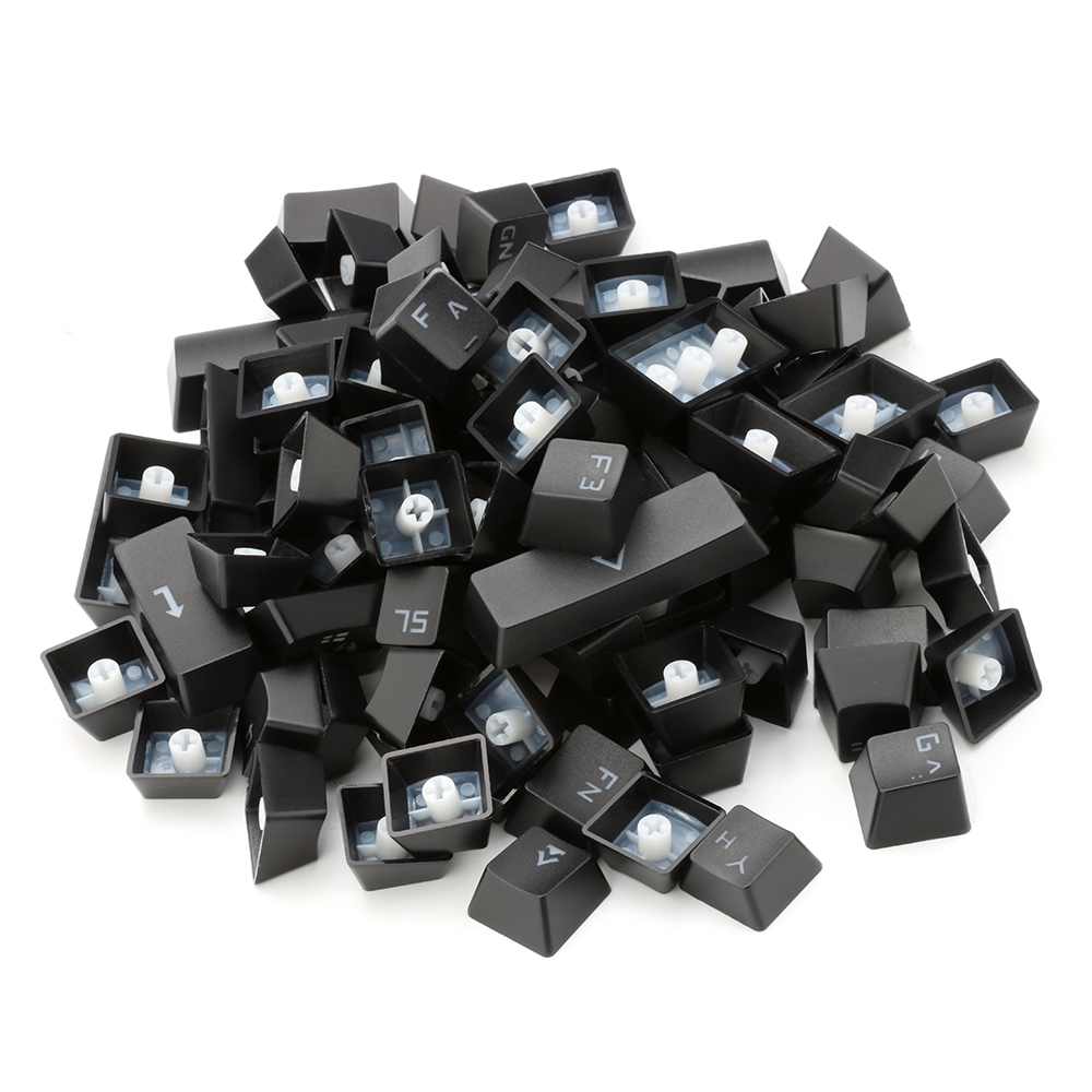 Translucent Backlit 87 keys custom doubleshot pbt resin oem keyboard keycaps