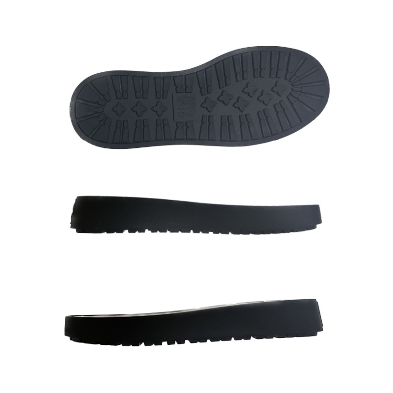 Luxury Brand Practical Business Casual Shoes Three Mold TPR Plus PU Material Exclusive Factory Processing and Production