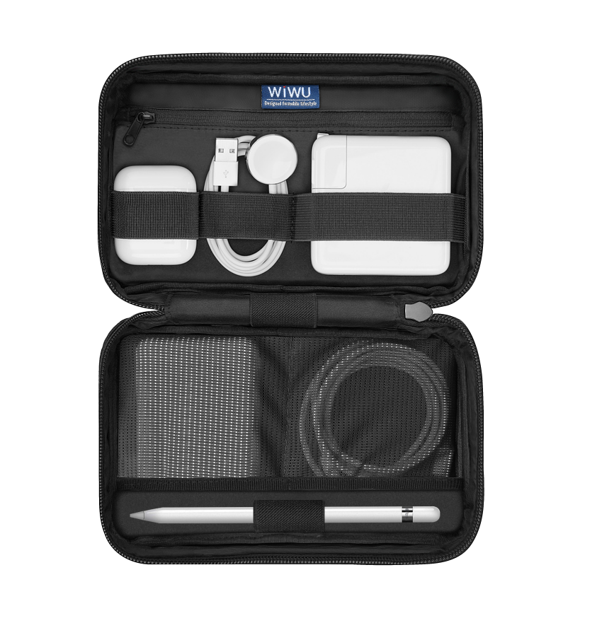WiWU Travel Organise Case Portable Mate accessories Carrying Storage Bag with Handle Waterproof Gadgests Storage Bag