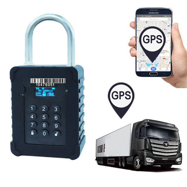 10000 мАч IP67 дистанционное управление уплотнение разблокировка мониторинг gps сигнализация проверка местонахождения запись безопасности умный дверной замок
