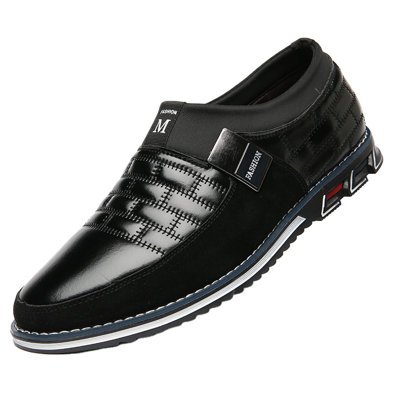 2021Hot sale fashion all-match men leather shoes Office formal shoes men's dress shoes