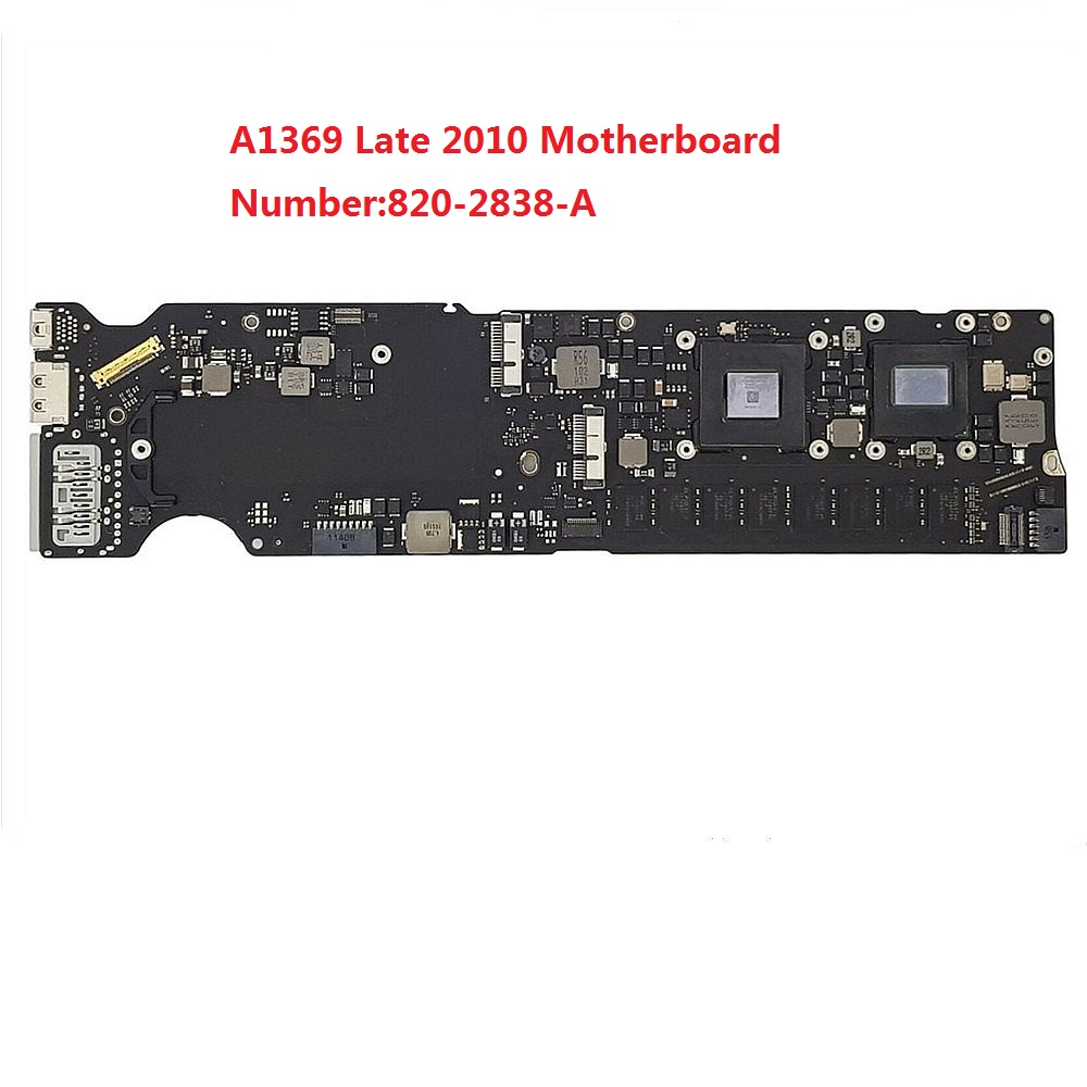 Оригинальная материнская плата A1369 i5 i7 2 ГБ 4 ГБ, поздняя 2010 Mid 2011, логическая плата 661-5733 для Macbook Air 13 "A1369
