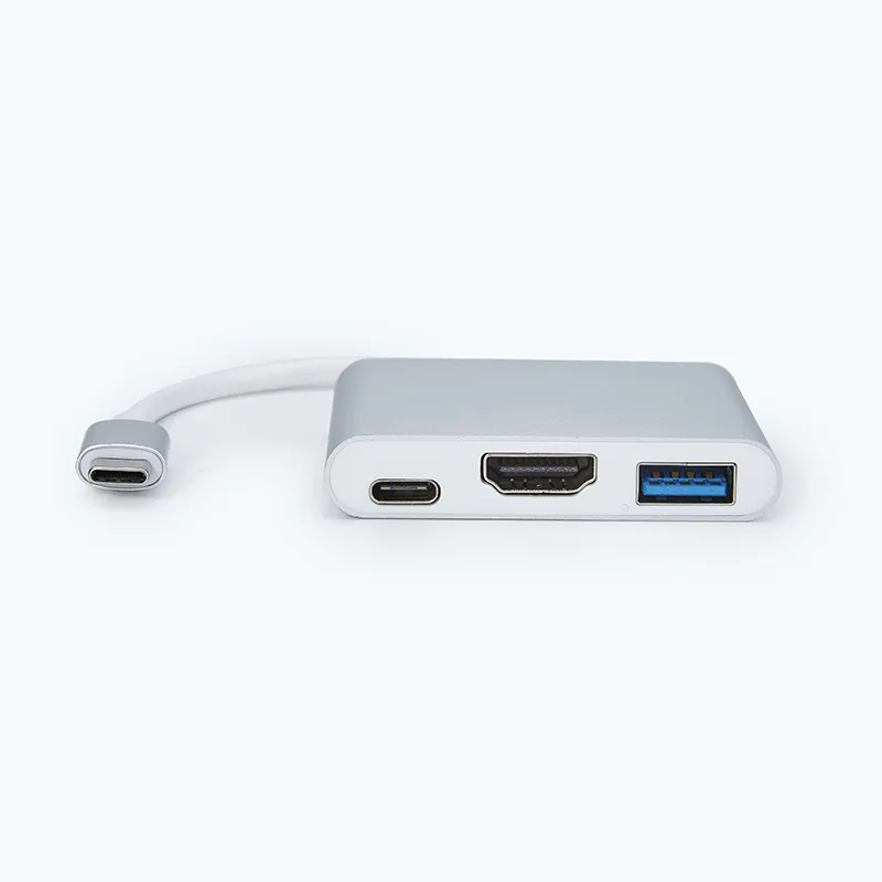 PD мощность Thunderbolt HDR USB-C 3,0 концентратор ТВ монитор HDMI конвертер 4K Кабель с разъемом USB типа C на HDMI. Адаптер