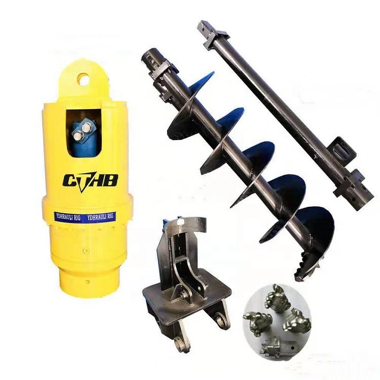 CTHB excavator used hydraulic earth dill auger soil drilling