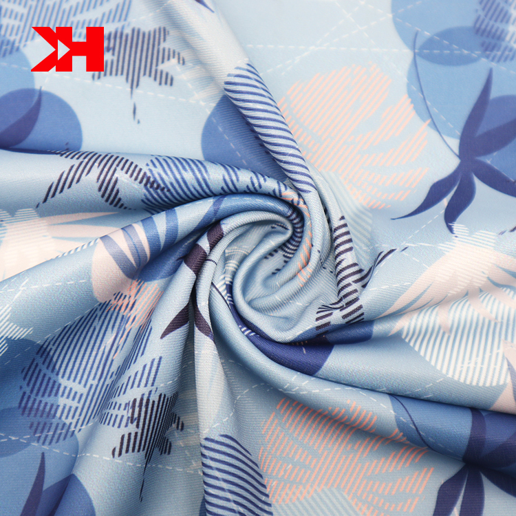 Kahn custom digital printing recycled recycled swimwear stretch fabric