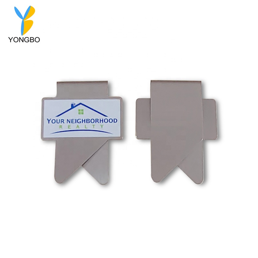 New Paper Clip Metal Binder Wing Clips File Document Clips Office School Stationery Grip Clamps