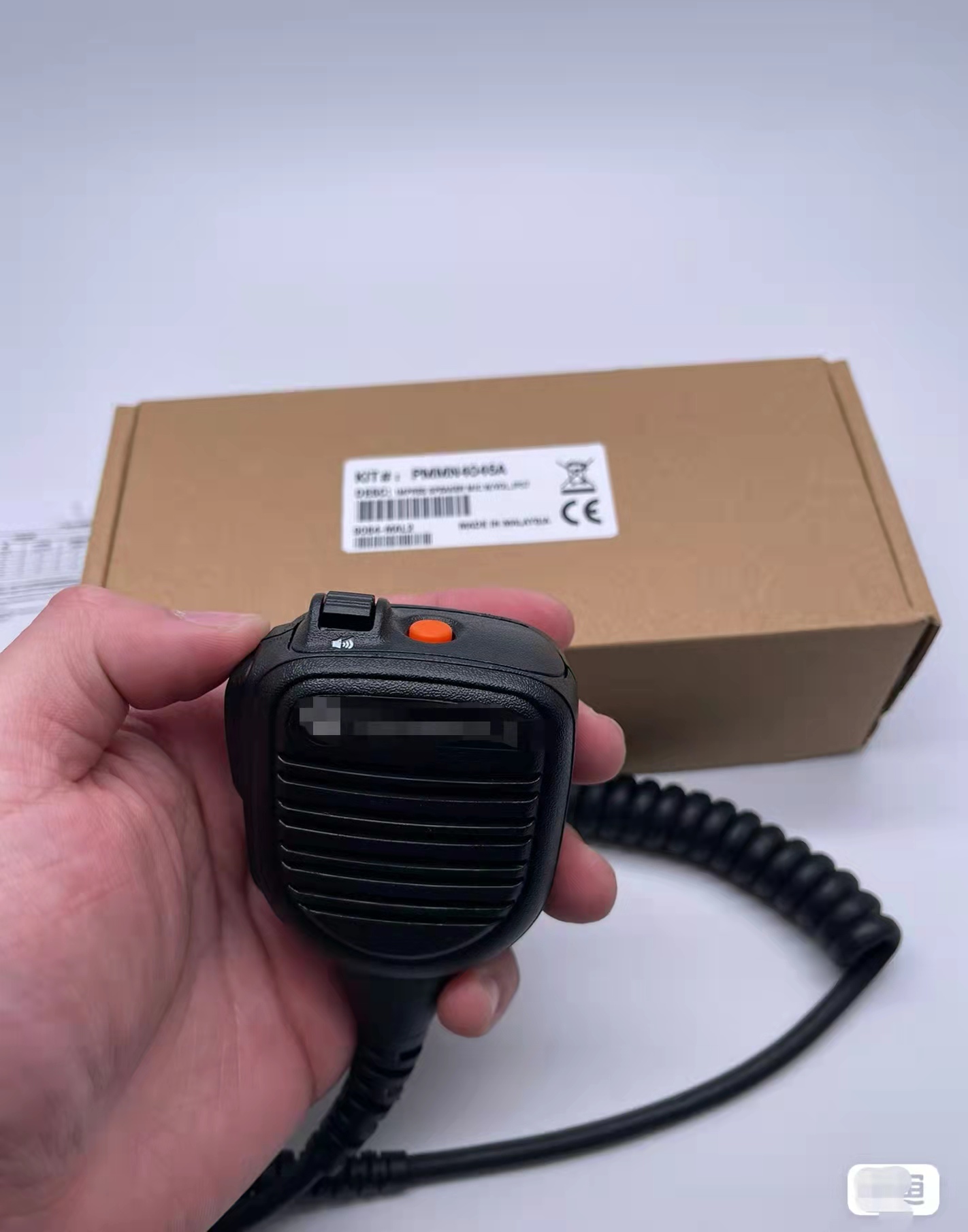 Микрофон Портативный с дистанционным управлением, микрофон PMMN4046 PMMN4046A с аварийной сигнализацией, подходит для раций DSG8500E XPR7550e