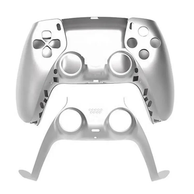 For Playstation 5 PS5 Controller Repair Faceplate Chrome Housing Case Protective Cover Shell