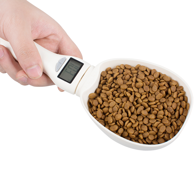 Wholesale Customized New Design Intelligent Accurate Pet Measure Food Spoon for Dogs and Cats Food Scoop