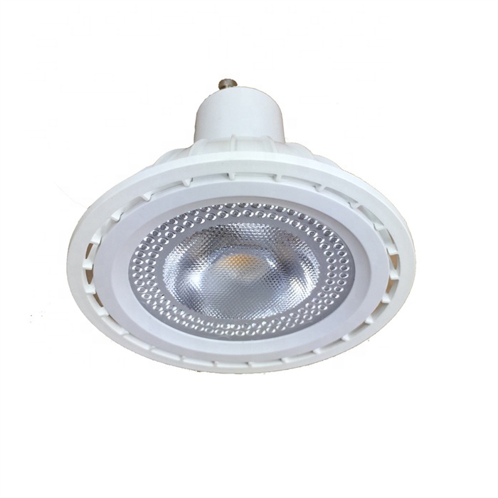 Inside Heatsink Aluminum Outside Plastic Coated LED COB AR70 6W 7W Lamps 500lm 70w Replacement Safety GU10 Spotlight Lights Bulb