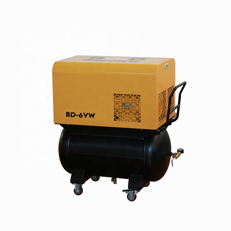 Портативные малошумные Роторные Компрессоры 6HP 4.5kw от производителя компрессоров foshan