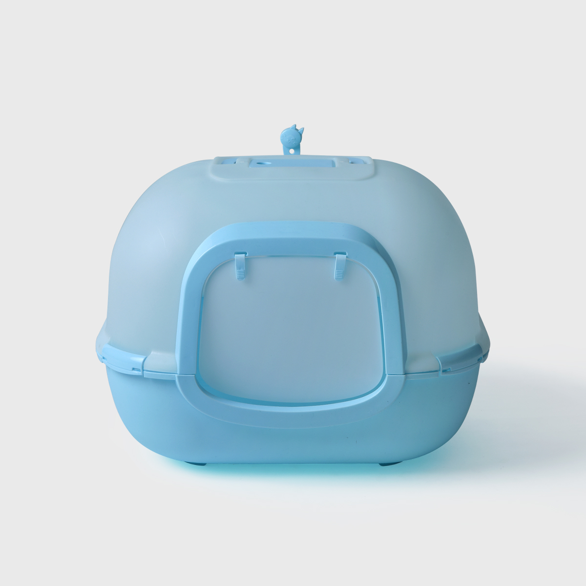 pet training products plastic cat Litter box closed pet Litter box toilet