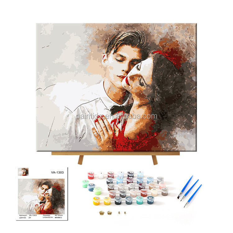 Paintido краски по номерам животные картины картина маслом набор подарок раскраска холст стена