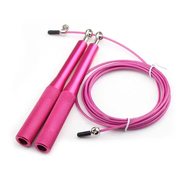 Training Fitness Accessories Aluminum Handle Steel Skipping Rope