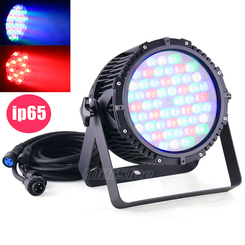 Marslite outdoor 54x3w led par light waterproof disco party event par led 54x3w rgbw dj par light
