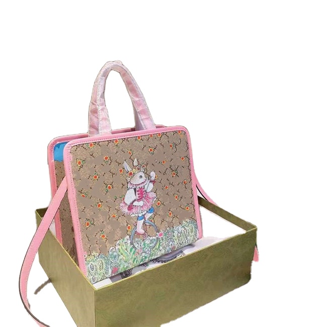 2021 new bunny acrobatic rabbit handbag cartoon fashion bags for women brand luxury