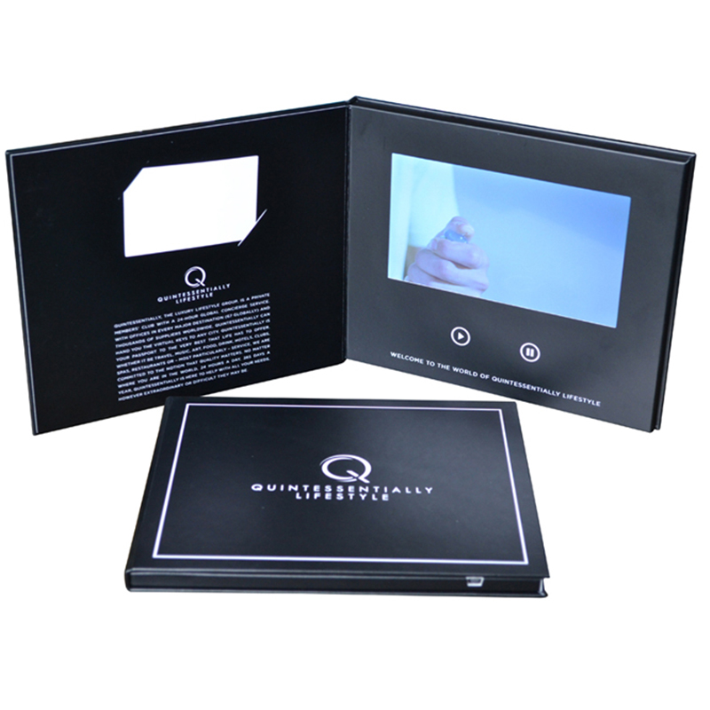 Video Presentation Folder, LCD monitor digital lcd screen video brochure
