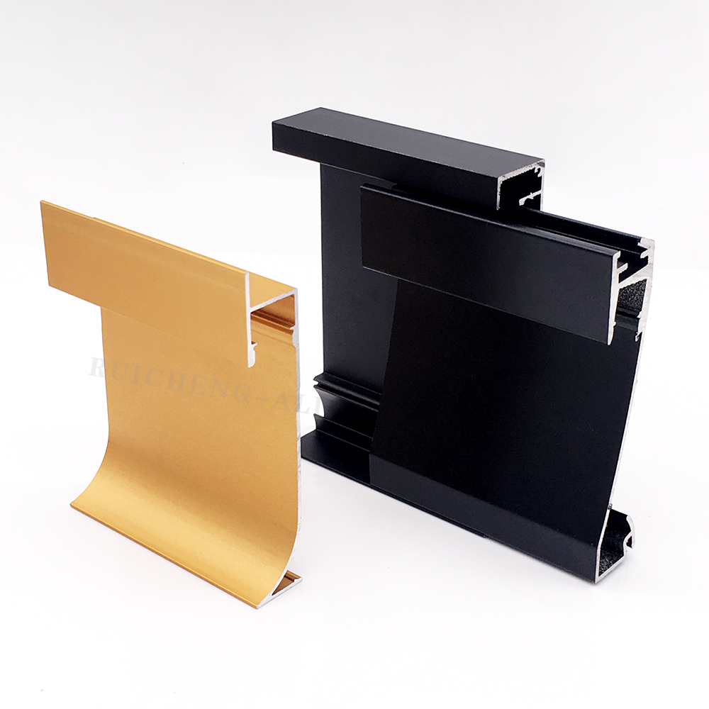 Upscale Aluminum LED Corner Floor Lamp - Beautiful Baseboard Metal Strip Wall Lighting Element