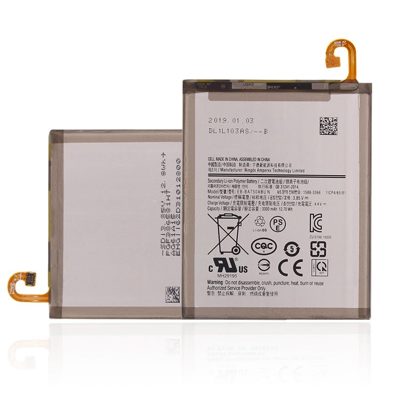 Новый аккумулятор для Samusng A7 2018 A750 для Galaxy A750 литий-ионный полимерный аккумулятор