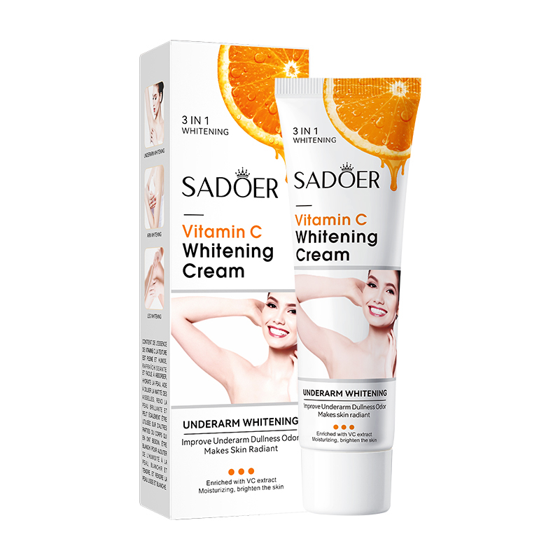 Armpit Whitening Cream Skin Lightening Bleaching Cream For Underarm Dark Skin Legs Knees Whitening Intimate Body Lotion