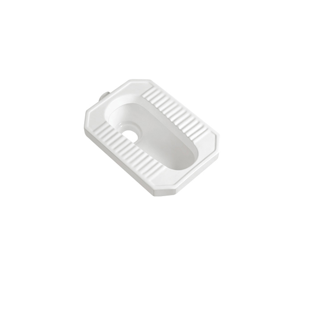 factory hot sale Floor Mounted Shallow Design Ceramic Squatting Pan At Attractive Price