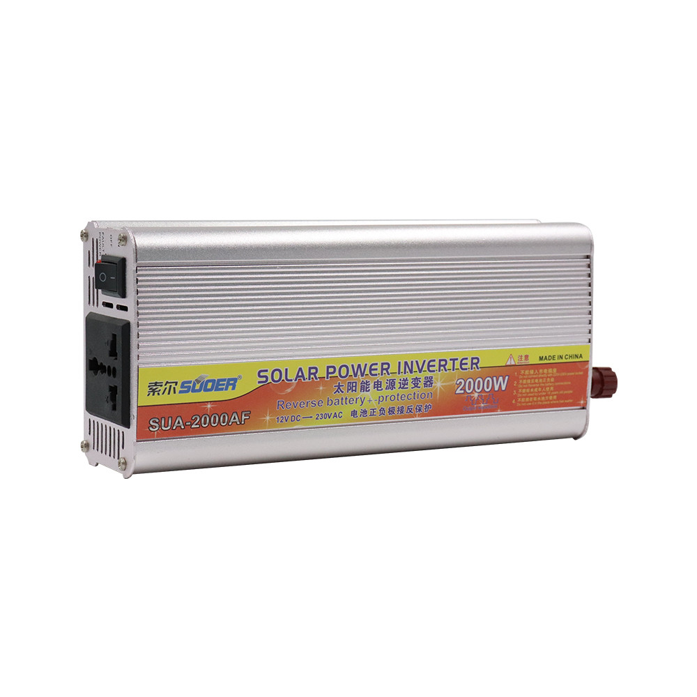 Suoer 12v 230v 2 кВт инвертор солнечной энергии от китайского производителя