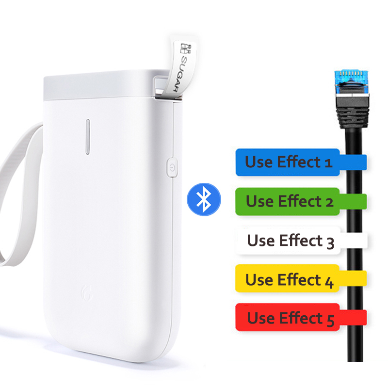 Portable Mini Niimbot D11 Thermal Label Printer for Android IPhone Folder Jewelry Cable Price Tag Barcode Tag Sticker