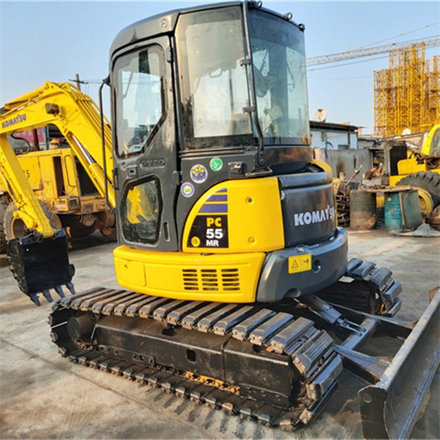 Хорошая цена, японский оригинальный экскаватор komatsu pc55 pc55mr, 1 тонна, 2 тонны, 3 тонны, 4 тонны, 5 тонны, 6 тонн, бывший в употреблении Японский мини-экскаватор komatsu