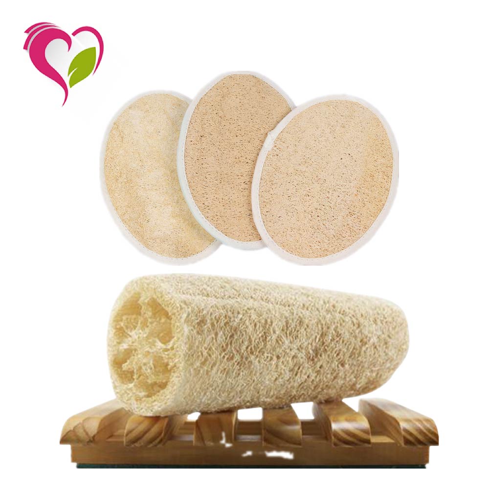 Hotsale ECO-friendly Natural Loofah Sponge For Hotel Super Clean Exfoliating Loofah Sponge Custom Loofah Bath Sponge