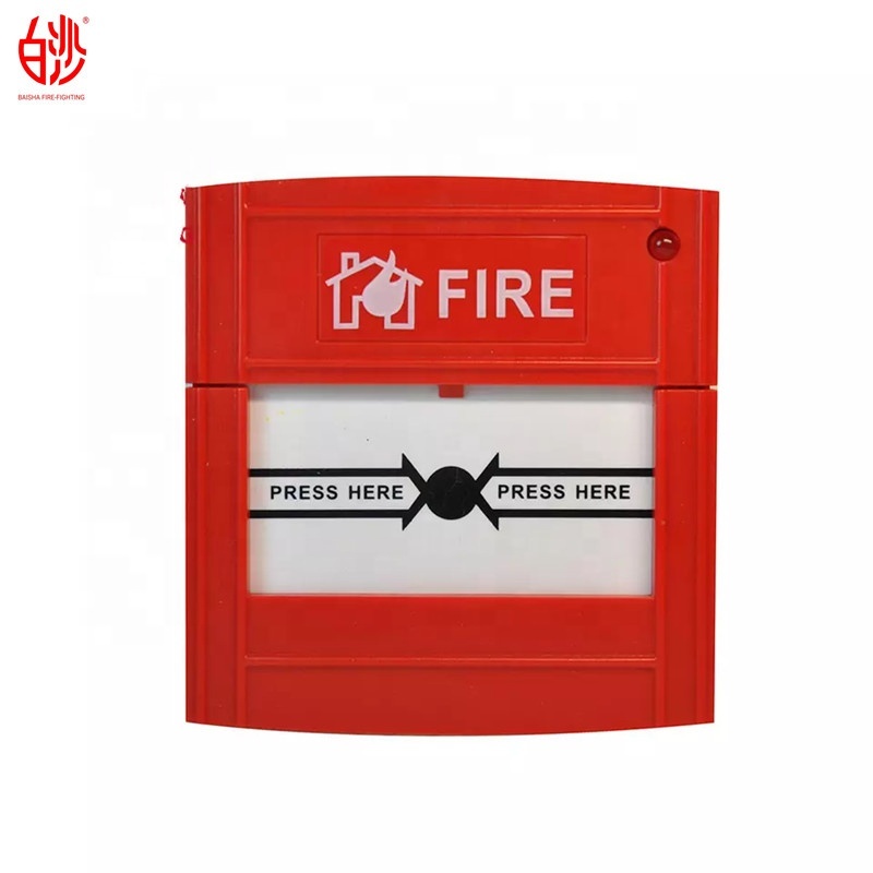 Wall Mounted Fire Alarm Control Panel Conventional Fire Alarm Pull Station Fire Alarm Sensor