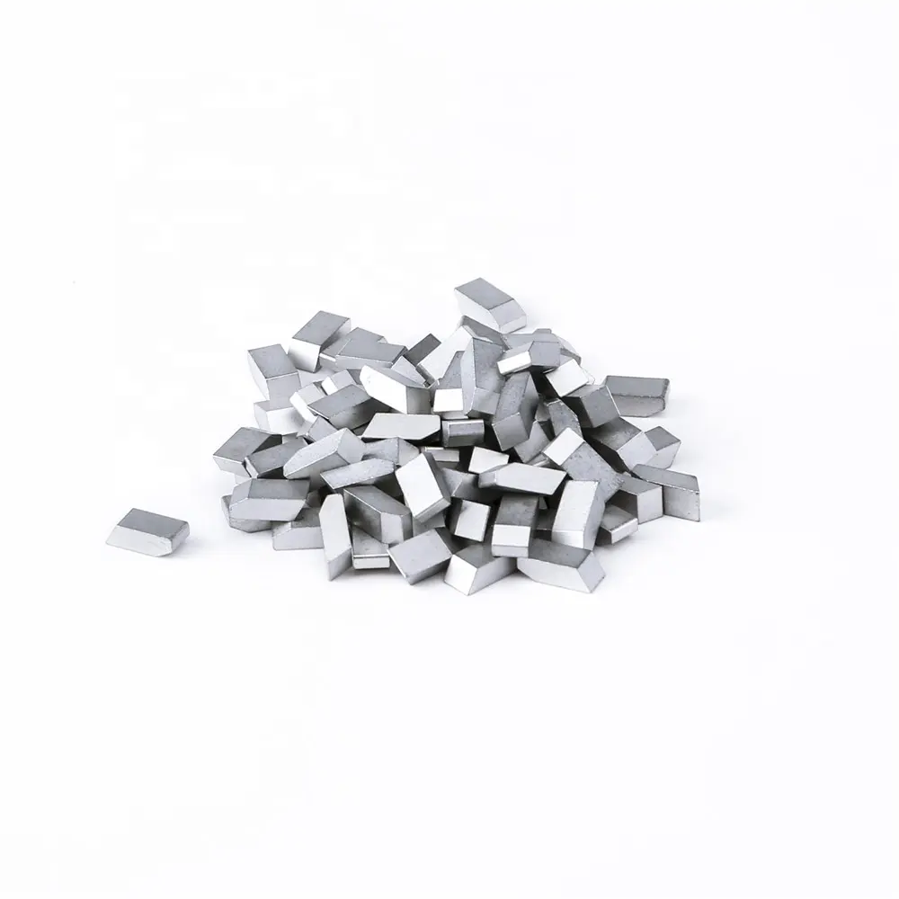 Carbide Tips Carbide Insert Tips YG6/C1 C2 /K10 Tungsten Carbide Welding Insert Brazed Tips