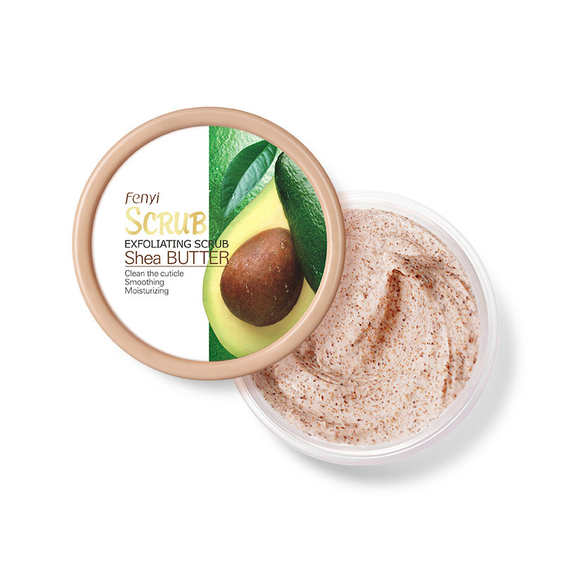 Direct selling natural Shea Butter exfoliating, whitening and moisturizing facial and Body Scrub