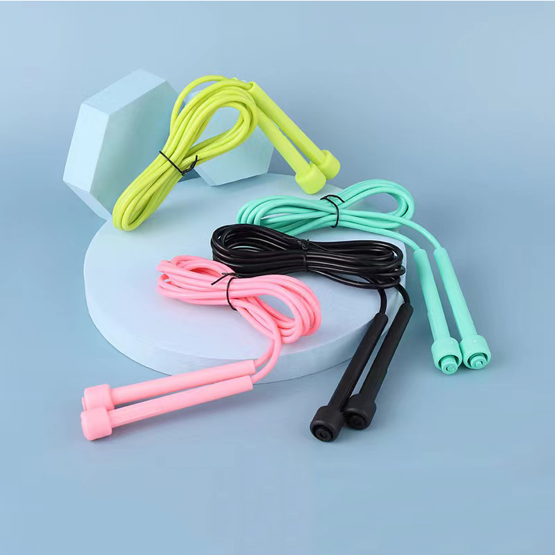 Zjfit 2022 изготовление на заказ Скакалка из ПВХ, 4 мм, 5 мм, 6 мм, цветные, регулируемые бретели, 2,8 м Длина прочный фитнес-тренировочная Скакалка для занятия спортом дома
