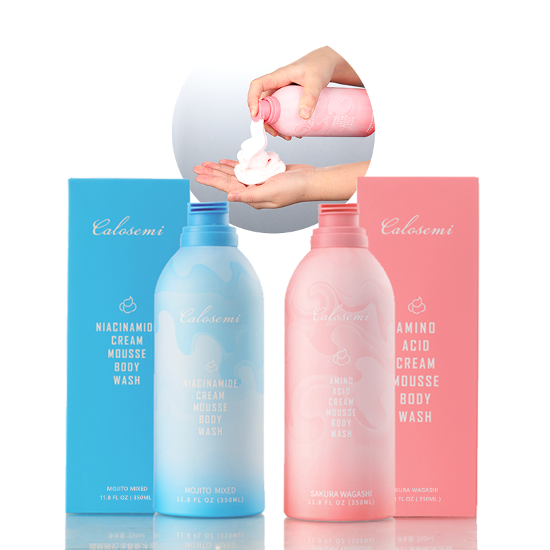 2020 Новый высокое качество 350 мл мусс Body Wash PerfumeBubble никотинамид аминокислота кожей увлажняющий отбеливающий крем для лица гель для душа
