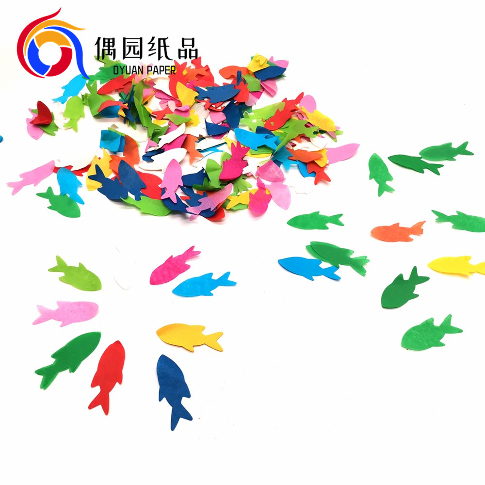 2021 Hot sale products Party Colorful Wholesale Round Paper Custom shaped colored confetti