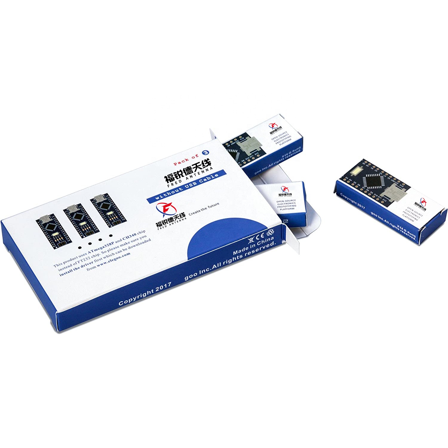 Плата расширения микроконтроллера NANO V3.0 328p ATMEGA328P Atmega328, модуль мини-USB для NANO V3