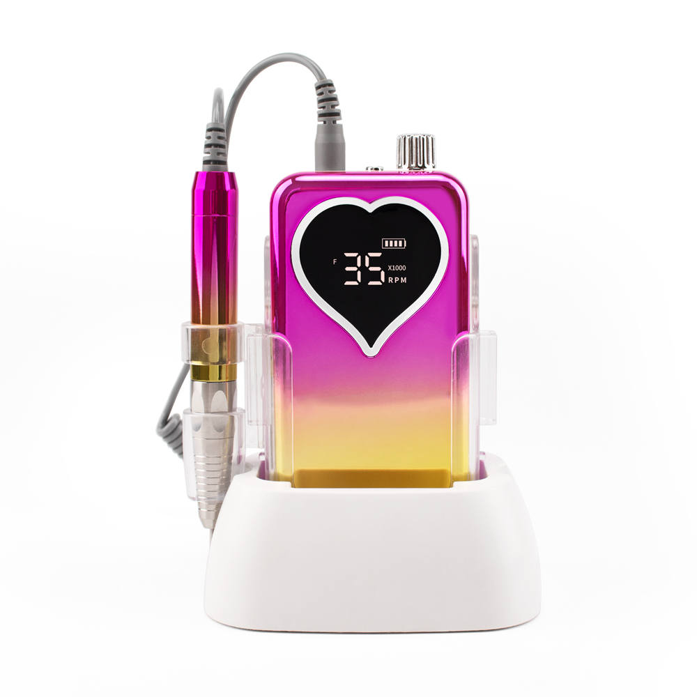 Dropshipping OEM Design Portable 35000 Rpm Brushless Electric Manicure Nail Drill Machine Polisher Tools