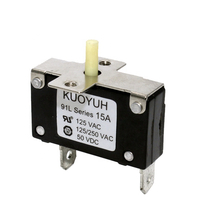 Прерыватель цепи защиты от перегрузки двигателя серии Kuoyuh 91L, 250 В, 2 А