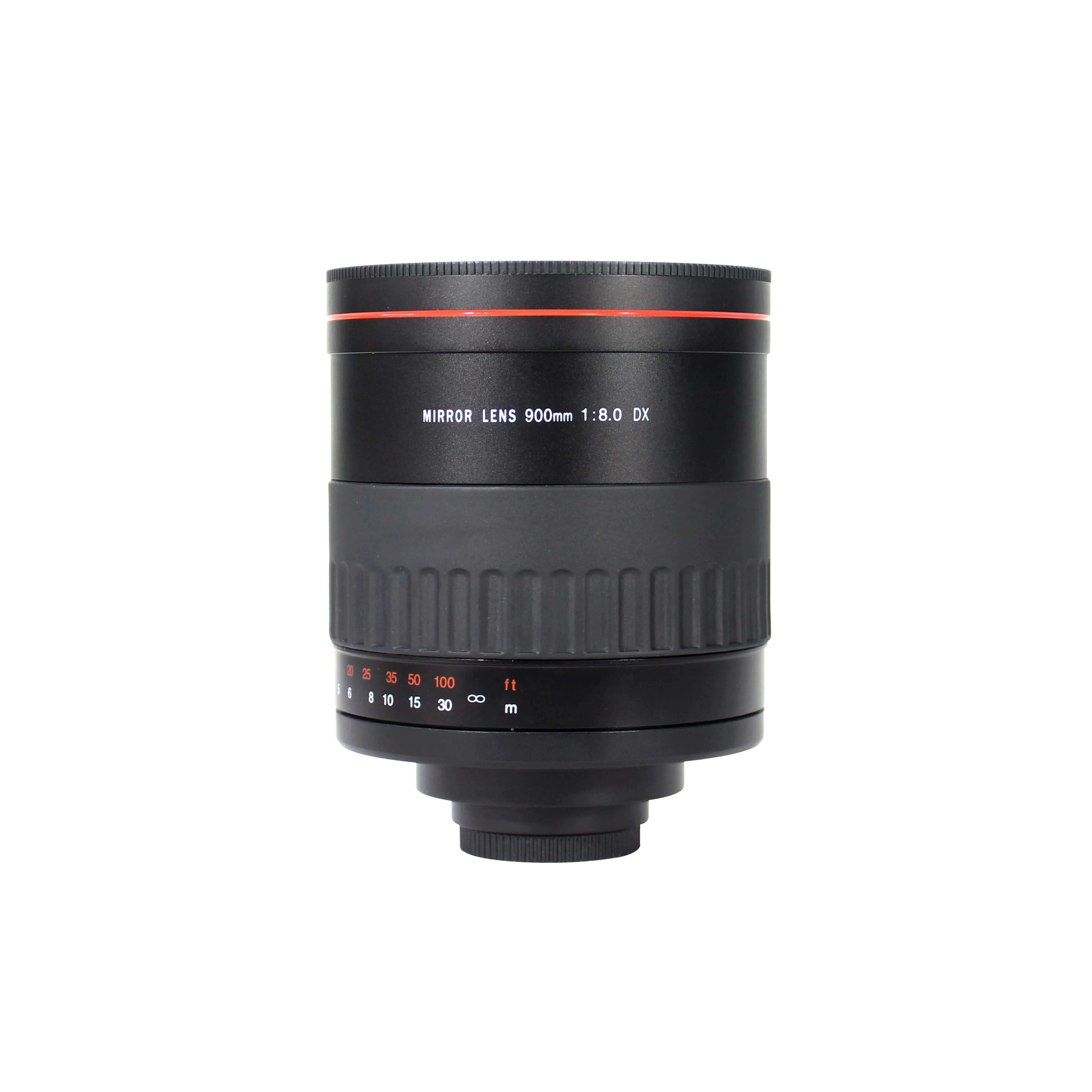 For DSLR Cameras 900mm Mirror Lens f/8.0 Single Focal Camera Telephoto Lens