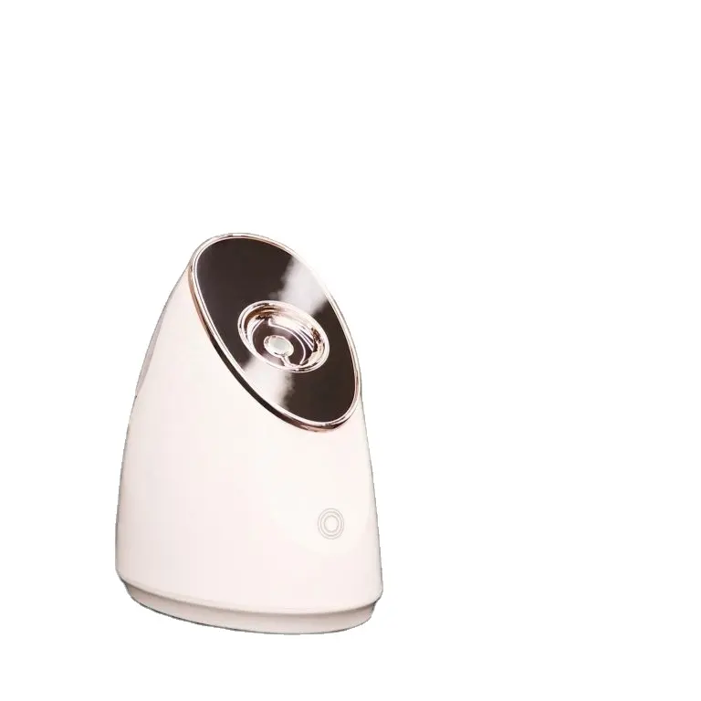 Portable Mini Size ionic facial steamer professional vapozone Machine with mirror Hot Nano Facial Steamer for Home Spa