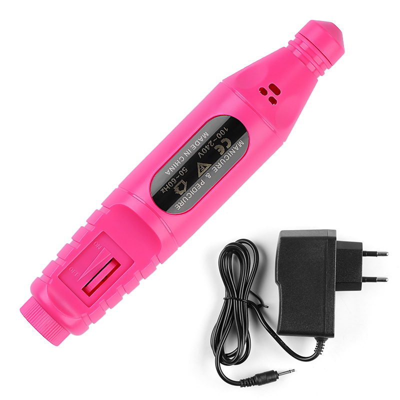 Professional Electric Nail Drill Machine Nail Files Pen Pedicure 6 Bits MillingUV LED Gel Polish Remover Nail Art Manicure Tool